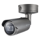 Cámara IP Tipo Bala Antivandálica 4K / Lente Motorizado 2.8-8.4mm / IR 50M / WDR 150db / H.265 & WiseStream II
