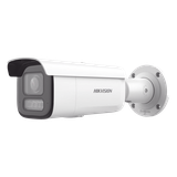 [Dual Light + 2 Micrófonos Integrados] Bala IP 4 Megapixel / Lente Mot. 2.8 a 12 mm / 60 mts Luz Blanca + 60 mts IR / ACUSENSE / Exterior IP67 / IK10 / WDR 120 dB / PoE+ / ONVIF / Alarmas I/O / Micro SD / Metal / ACUSEEK