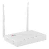ONU Dual G/EPON con Wi-Fi en 2.4 GHz + 4 puertos LAN Gigabit, hasta 300 Mbps vía inalámbrico