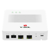 Mini OLT de 1 Puerto GPON SC/UPC con 3 puertos Uplink (2 puertos Gigabit Ethernet + 1 puerto SFP/SFP+) , hasta 64 ONUs / ONTs