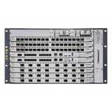 OLT Modular tipo Chasis GPON/XGS-PON Combo, 7 Ranuras de Servicio, Incluye 1 Tarjeta de Servicio de 16 puertos GPON