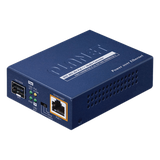 Convertidor de Medios PoE, 1 Puerto RJ45 Gigabit con Salida PoE 802.3af/at/bt (Hasta 60 W)/ 1 Puerto SFP 100/1000BASE-X