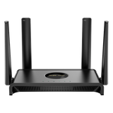 Router 4G LTE CAT.4 / Wi-Fi 4 N300 300 Mbps / Slot Micro SIM Plug & Play / 4 Puertos 10/100 / 4 Antenas Externas / Administración Cloud Ruijie Reyee