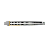 Switch L3 Stackable, 48x 10/100/1000-T PoE+, 4x SFP+, Fuente redundante integradas 740 Watts (TAA compliant version)