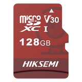 MicroSD HIKSEMI NEO Plus / 128 GB / 95 MB/s Lectura / 50 MB/s Escritura / Clase 10 U3 / TLC NAND / Especializada Para Videovigilancia 24/7