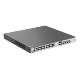 Switch Core 24 Puertos PoE 802.3bt Class 2 (FULL Hi-PoE 90 W) Capa 3 Multi-Gigabit 10G y SFP28 25G (No Incluye Fuentes de Poder)