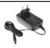 DH-PFM320-020US ADAPTADOR DE CORRIENTE 12 VDC 2 A (24 W), INPUT 100–240 VAC