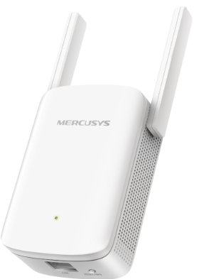 ME30 Extensor MERCUSYS WiFi 5 AC1200 dual band (5GHz/2.4GHz), hasta 1200Mbps, 2 antenas, 1 puerto Fast, modo AP/extensor, fácil instalación.