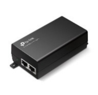 POE160S TP-Link Omada Inyector PoE+, 2x RJ45 Gigabit (LAN IN/PoE OUT), IEEE 802.3af/at, salida máx. 30 W, entrada 100–240 V AC, salida 48 V DC, Plug & Play, fuente integrada, montaje en pared o esc
