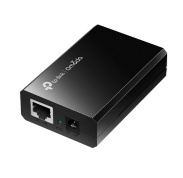 POE150S TP-Link Omada Inyector PoE, 1x RJ45 LAN IN 10/100/1000 Mbps, 1x RJ45 PoE OUT 10/100/1000 Mbps, IEEE 802.3af, salida máx. 15.4 W, entrada 48 VDC, Plug & Play, auto-detección de energía, hast