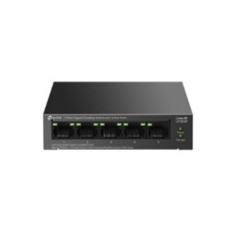 LS105GP - SWITCH DE 5 PUERTOS CASE METALICO / 5 PUERTOS GIGABIT / 4 PUERTOS P...