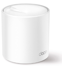 DECO X60(1-PACK) TP-Link Deco Wi-Fi 6 Mesh / AX3000 Dual Band / 5 GHz: 2402 Mbps 2.4 GHz: 574 Mbps / Puertos: 2×Gigabit / AI Mesh, OFDMA, MU-MIMO / HomeShield / App Deco