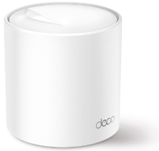 DECO X50(1-PACK) TP-Link Deco Wi-Fi 6 Mesh / AX3000 Dual Band / 5 GHz: 2402 Mbps 2.4 GHz: 574 Mbps / Puertos: 3×Gigabit / AI Mesh, OFDMA, MU-MIMO / HomeShield / App Deco