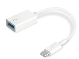 UC400 Adaptador USB-C TP-LINK a USB-A 3.0, interfaz USB-C 5Gbps, 1 puerto USB-A, Plug & Play, OTG.