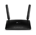 ARCHER MR400 Router TP-LINK 4G LTE WiFi 5 AC1200 dual band (5GHz/2.4GHz), hasta 1200Mbps, 2 antenas LTE, 1 puerto WAN/LAN + 3 LAN Fast, slot SIM, MU-MIMO