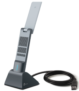 ARCHER TX20UH TP-LINK Adaptador USB WiFi6 dual band AX1800 alta ganancia, 574+1201 Mbps, antenas externas, USB3.0, OFDMA, MU-MIMO, WPA3.