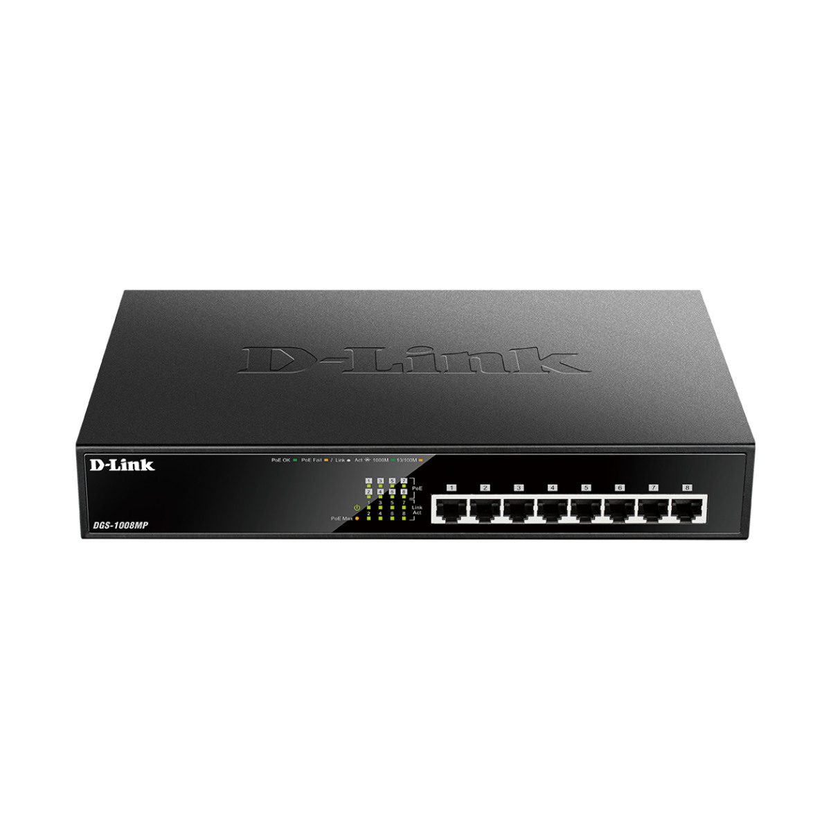 8-PORTS GIGA UNMANA SWI8 POE