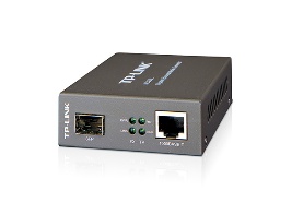 MC220L - Omada 10/100/1000 Mbps RJ45 to 1000 Mbps SFP Slot Supporting MiniGBIC Modules