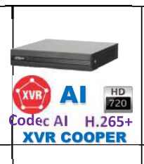 Dahua XVR1B16-I - DVR 16CH PENTAHIBRIDO | H.265+ | 720P | WIZSENSE | 1 HDD | 16+2CH IP | ONVIF 16.12