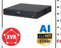 DVR 8CH PENTAHIBRIDO | H.265+ | 1080P | WIZSENSE| 1 HDD | 8+4CH IP | ONVIF 16.12