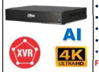 Dahua XVR7208A-4K-I3 - DVR 8CH PENTAHIBRIDO | H.265+ | 8MP | 4K Ultra HD | 2 HDD | 8+8CH IP | ONVIF