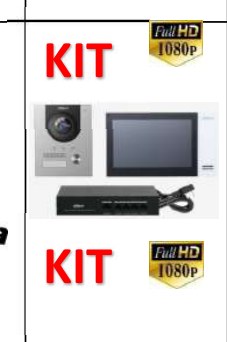 KIT VIDEO PORTERO IP - 2MP