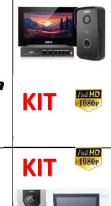 KIT VIDEO PORTERO IP - 2MP