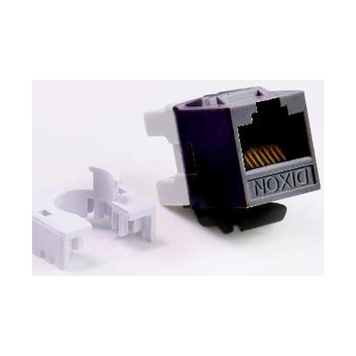 Dixon KJ88-C6-US/BK - Jack RJ-45 CAT. 6 - De Poncheo