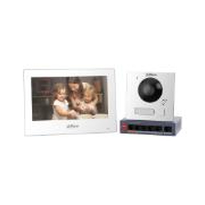 Dahua KTP11(F) - KIT VIDEO PORTERO IP (Color Blanco)