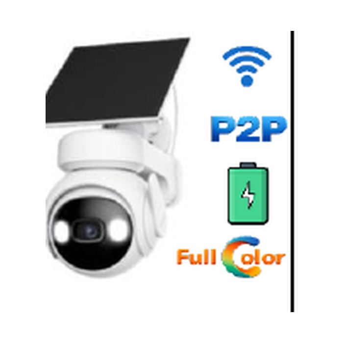 Imou IPC-K9EC-3T0WE/FSP12 - KIT CELL PT + Panel Solar | PAN&TILT | 3.0 MP | SMART COLOR | IR 20M | PIR | IP66 | Wi-Fi