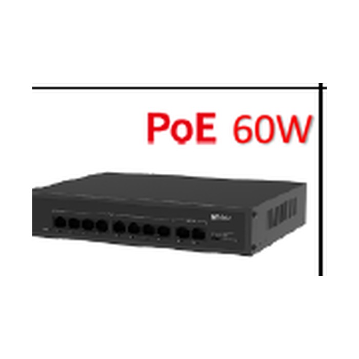 Imou SF110P - SWITCH PoE | 8 PUERTOS PoE | 802.3af/at | 10/100Mbps | 65W | POE