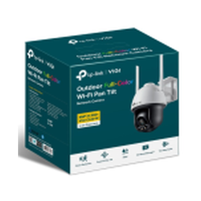 VIGI VIGI C540-W(4mm) - Tipo PT Rotativa | 4MP | ABS |Inalámbrica 2.4GHz & Cableada NO POE + Plug DC (Incluye