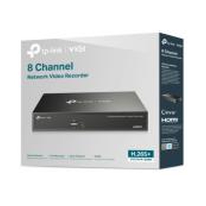 VIGI VIGI NVR1008H - NVR 8CH NO PoE | Soporta 1*SATA 16TB | Metálico | Cableada |Soporta 8 Cámaras IP