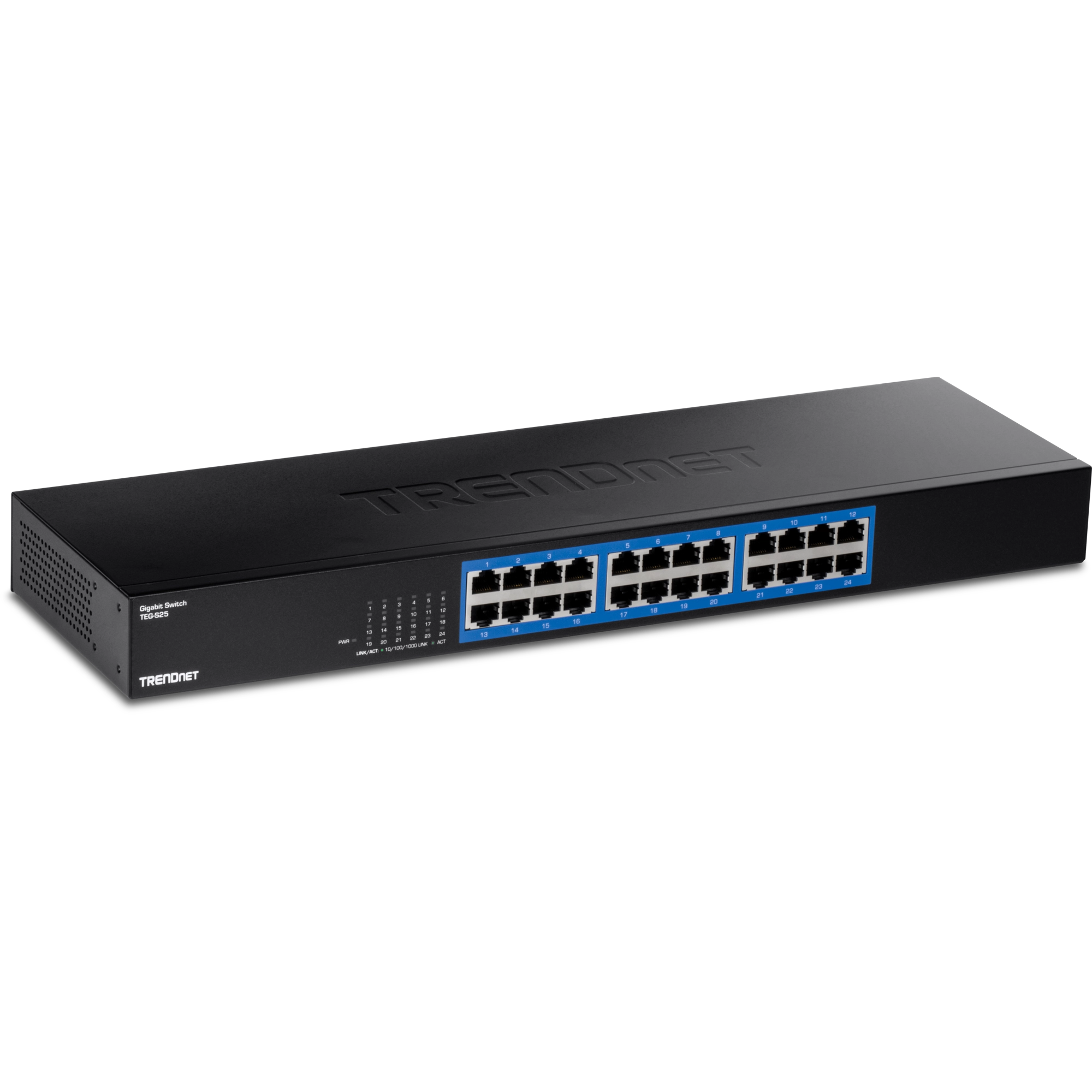 Switch de red TRENDnet de 24 puertos Gigabit