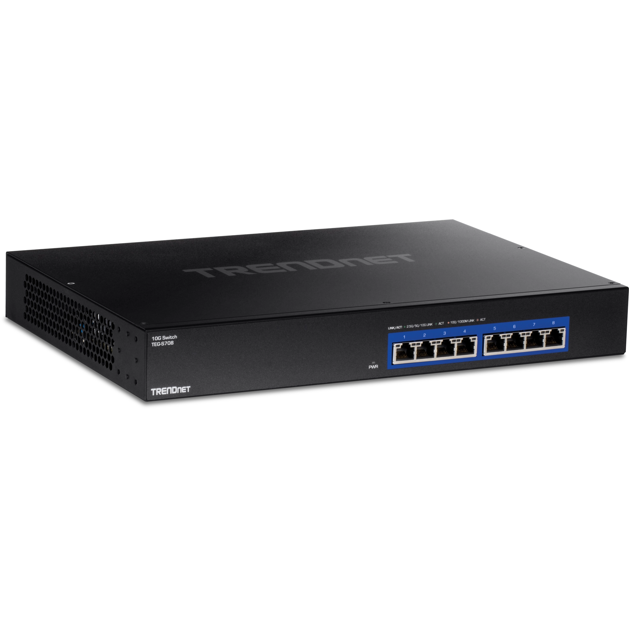 Switch de red TRENDnet de 8 puertos gigabit 10G