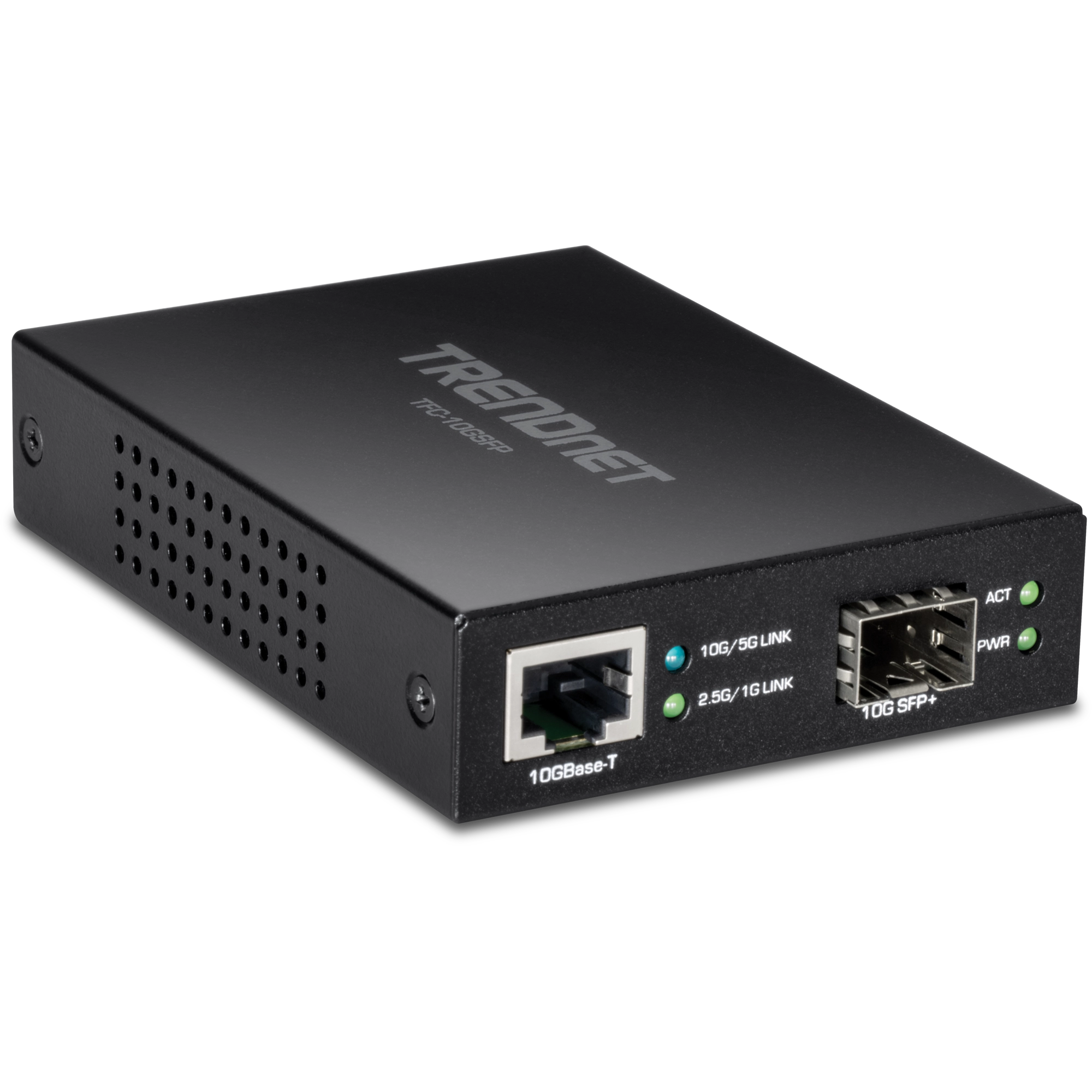 Convertidor de fibra óptica TRENDnet SFP+ a ethernet 10G