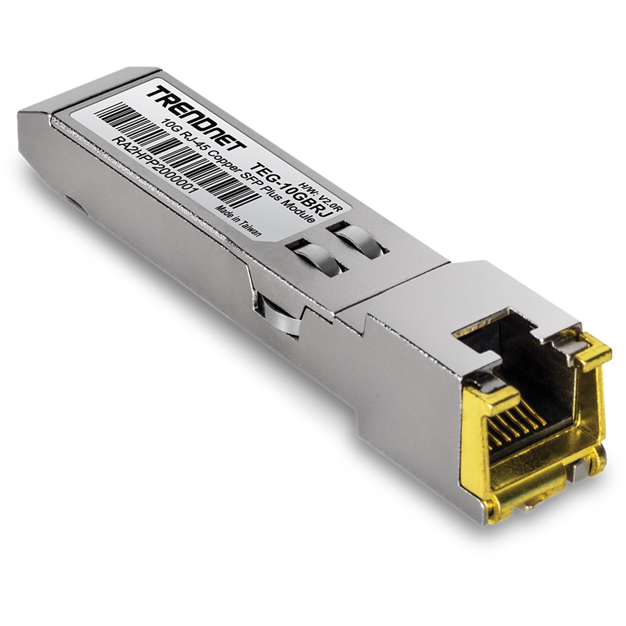 Transceiver TRENDnet de cobre SFP+ 10000BASE-T RJ-45