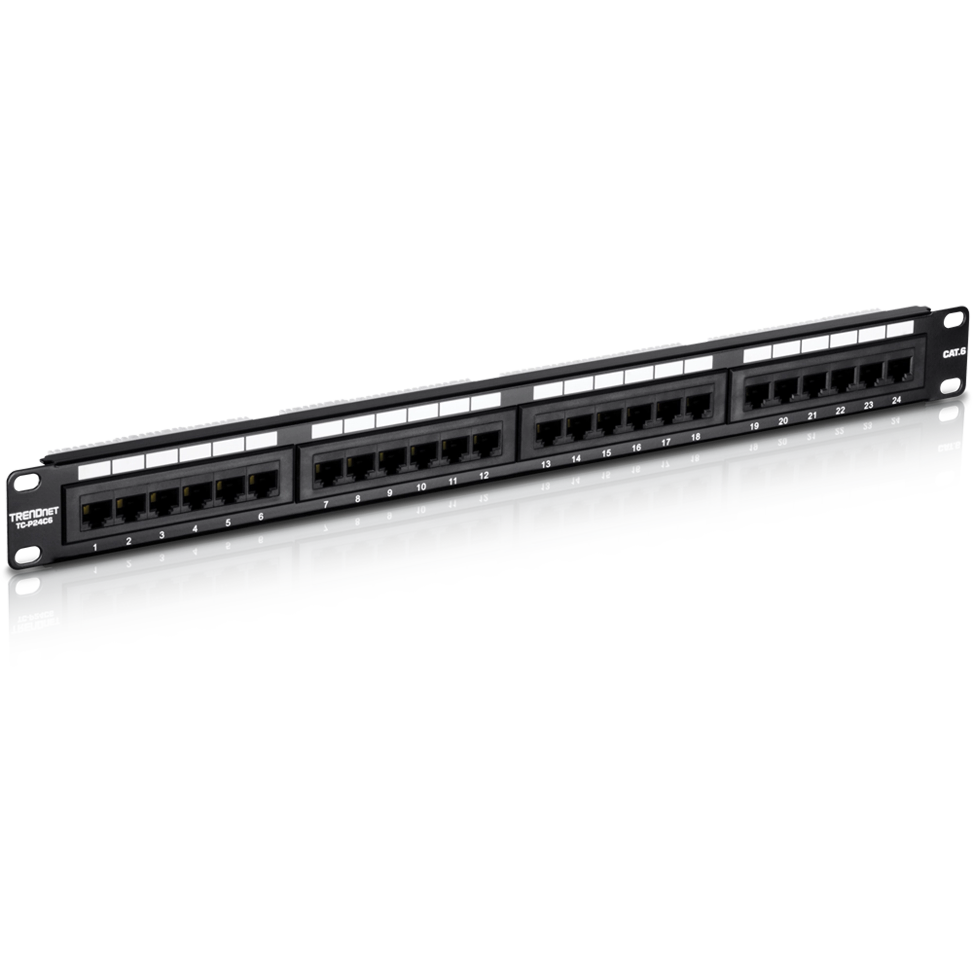 Patch Panel TRENDnet 24 puertos Cat 6