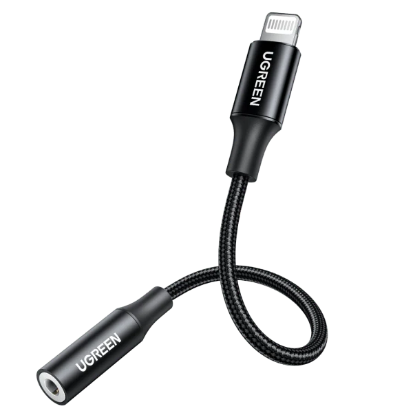 Adaptador Lightning MFi a Audio 3.5mm UGREEN US211 (30756)