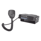 Radio Móvil Analógico / UHF 400-470MHz / 45W / 8 Canales / MIL-STD 810 / Micrófono y Bracket Incluidos