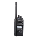 Radio portátil UHF 400-520 MHz, 260 Canales, Digital NXDN-DMR-Análogo, GPS, Bluetooth, IP67, 2 Pines, Intrínsecamente Seguro, Inc. Batería-Antena-Cargador-Clip