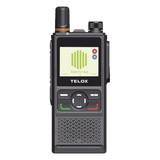 Radio PoC 4G LTE TELOX TE320 / Audio 3W con Cancelación de Ruido / IP67 Resistente a Agua y Polvo / Batería 4000 mAh (48 hrs) / Doble SIM LTE Global / Pantalla 2" / Compatible TASSTA y NXRadio