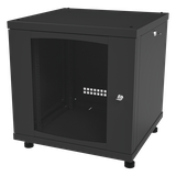 Gabinete Profesional para Telecomunicaciones de 12UR, 638 mm Profundidad.