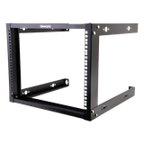 Rack Abierto de montaje en Pared, de 19in, 8 Unidades de rack