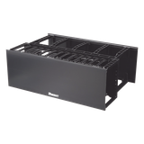Organizador de Cables Horizontal NetManager de Alta Densidad, Doble (Frontal y Posterior), Para Rack de 19in, 4UR