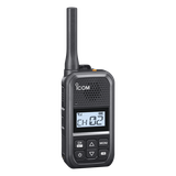 Radio Portátil Analógico UHF ICOM IC-F200 / 2W / 16 Canales / 450-470 MHz / IP54 / MIL-STD810 / Audio 600 mW / USB-C