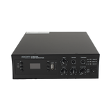 Amplificador Digital Mini MP3 con Bluetooth | 240W | Entrada XLR Micrófono 48V | 2 Entradas RCA | USB y TF Card | FM Radio | Control Remoto | Protección contra Cortocircuito y Sobrecarga | 100v / 4-16 Ohms