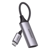 Cable Adaptador USB C a HDMI 4K@60Hz / Convertidor Thunderbolt 3 / Caja de Aluminio / HDMI V2.0 / 3D / Longitud del Cable 10 cm (3.94 Pulgadas)