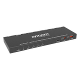 Splitter HDMI 1x4 | 1 Entrada a 4 salidas (Simultaneas) |4K@60Hz | Extractor de Audio | Down Scaler | HDR 4:4:4 | EDID | 18Gbps