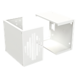 Gabinete para Resguardo de Sirena de 30 W (SF581A o SF581L No incluida), Preparación para Tamper (No incluido).